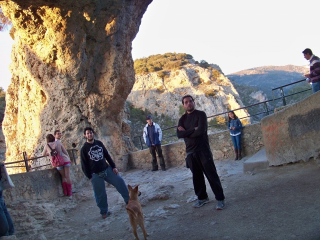  At a viewpoint 